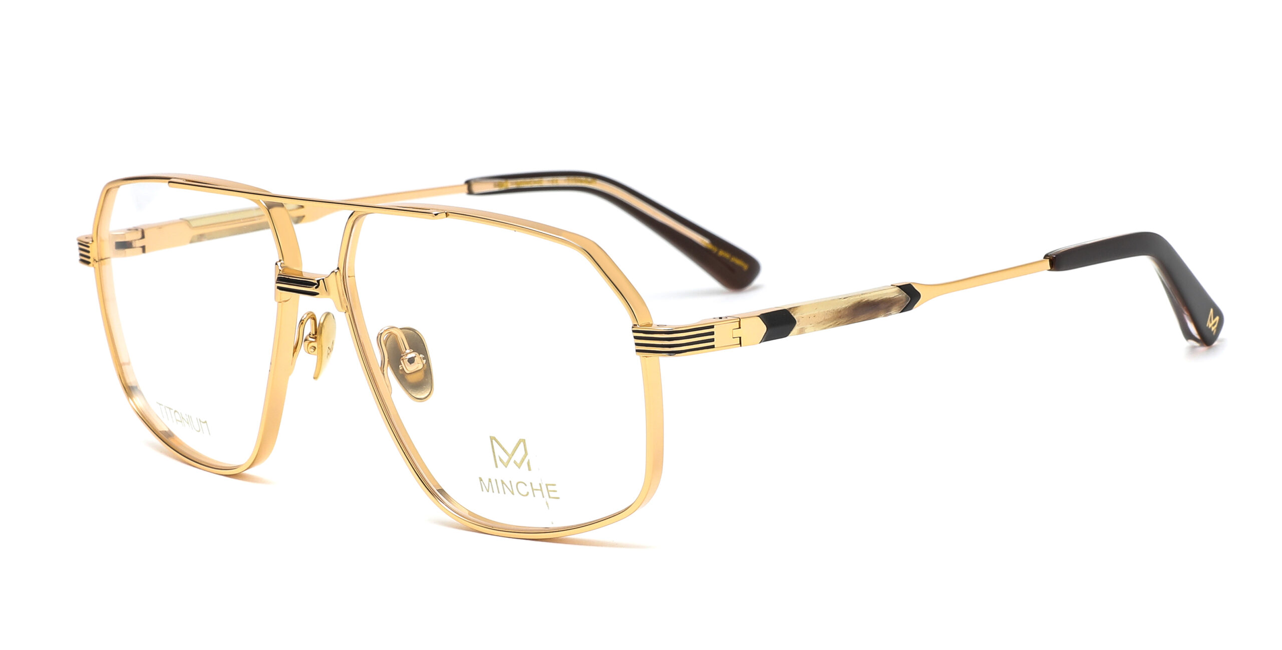 SHUN032-24K Gold silver trans Tea 3